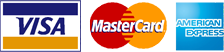 VISA, Mastercard, AMEX